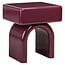 Richmond Interiors  Nachtkastje Bennet burgundy 1 Lade