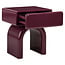 Richmond Interiors  Nachtkastje Bennet burgundy 1 Lade