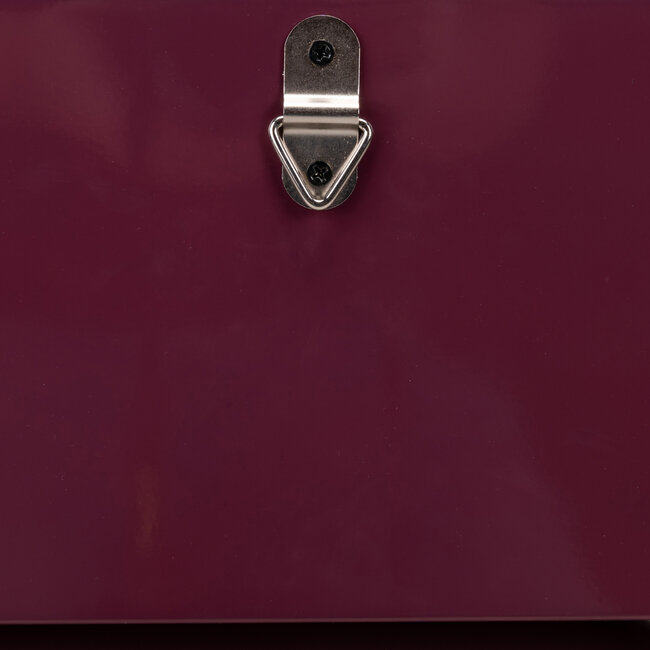 Richmond Interiors  Nachtkastje Bennet burgundy 1 Lade