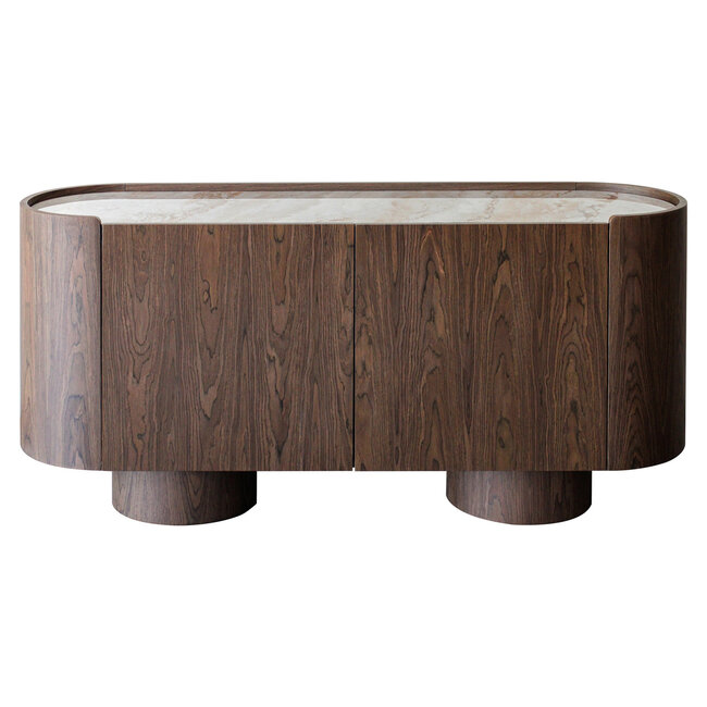 Richmond Interiors  Dressoir Callahan bruin 2-doors