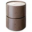 Richmond Interiors  Nachtkastje Ellery bruin 2 lades