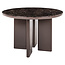 Richmond Interiors  Eettafel Almundi chocolade bruin 120Ø
