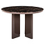 Richmond Interiors  Eettafel Almundi chocolade bruin 120Ø