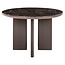 Richmond Interiors  Eettafel Almundi chocolade bruin 120Ø