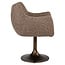Richmond Interiors  Eetkamerstoel Aldo bruin tweed draaibaar