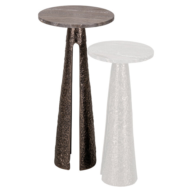 Richmond Interiors  Bijzettafel Eldora brons 30Ø