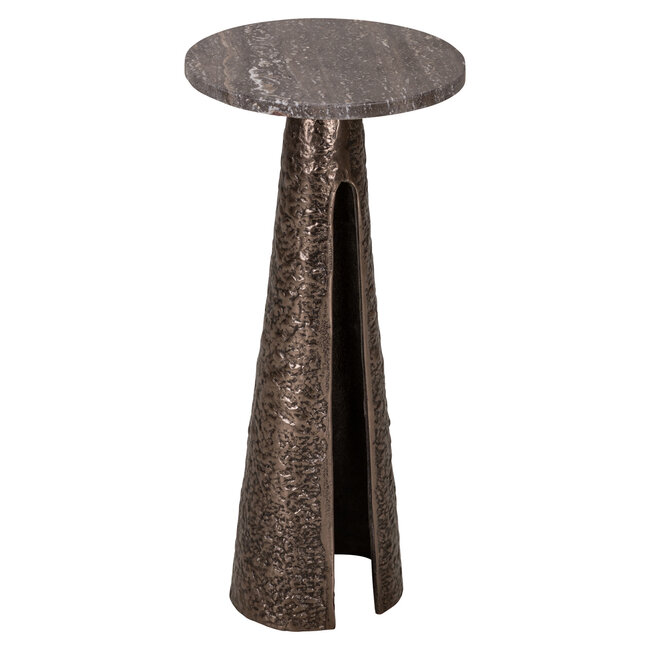 Richmond Interiors  Bijzettafel Eldora brons 25Ø
