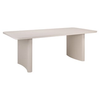 Richmond Interiors  Outdoor eettafel Senza licht beige  220