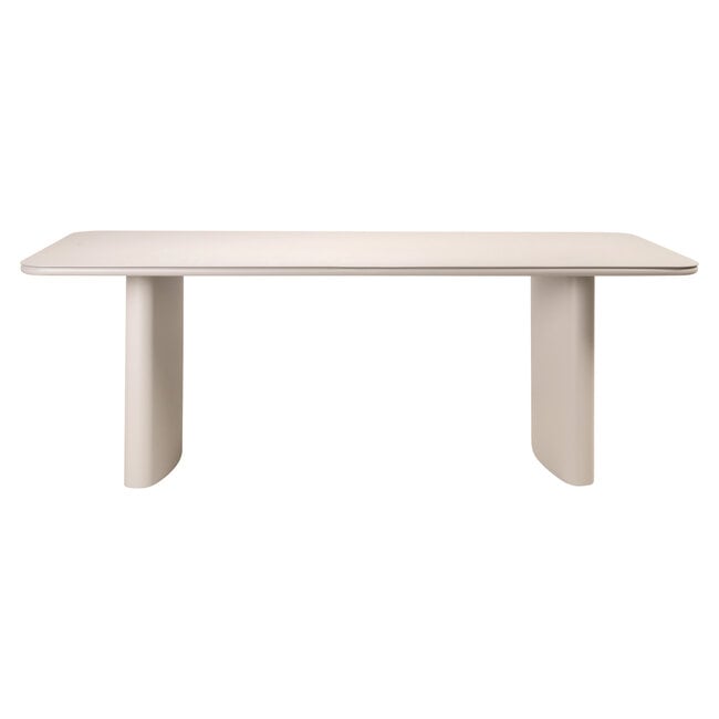 Richmond Interiors  Outdoor eettafel Senza licht beige  220