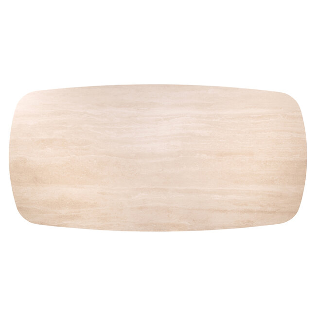 Richmond Interiors  Eettafel Ritz bruin 200