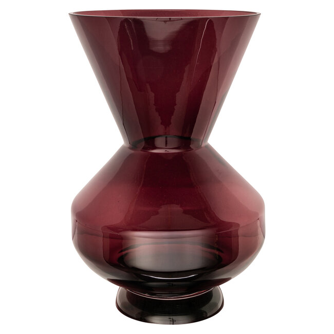 Richmond Interiors  Vaas Veya burgundy