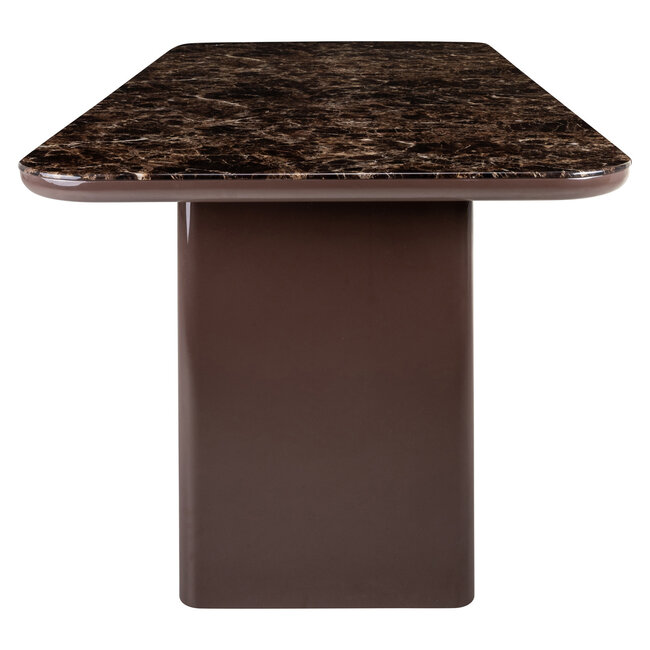 Richmond Interiors  Eettafel Almundi chocolade bruin 230