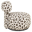 Richmond Interiors  Lounge stoel Kaya weave bruin