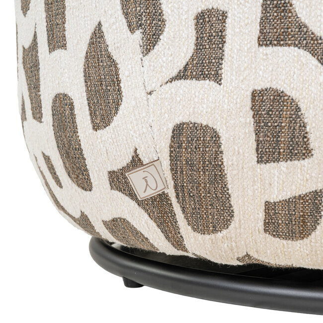 Richmond Interiors  Lounge stoel Kaya weave bruin