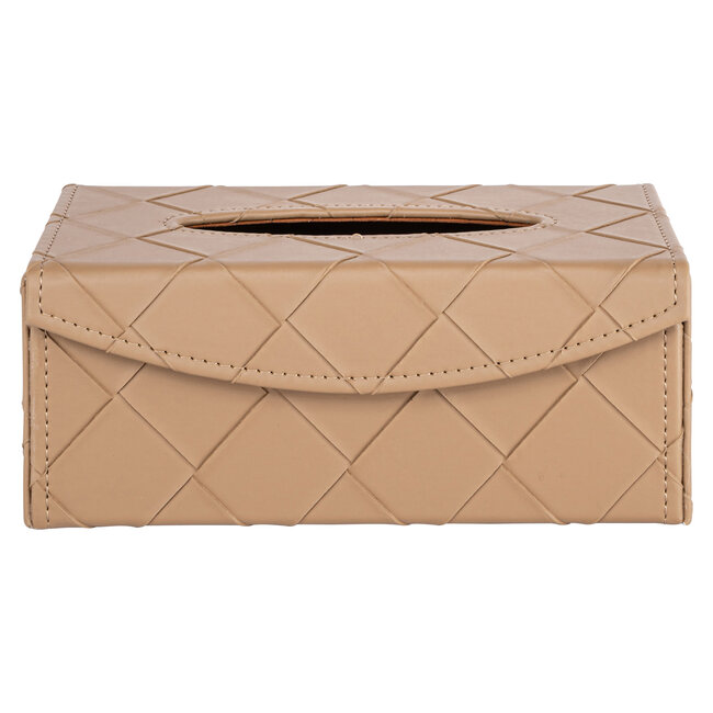 Richmond Interiors  Decoratief object Molly beige tissue box