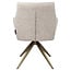 Richmond Interiors  Eetkamerstoel Lisonne cayenne bruin draaibaar fire retardant