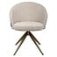 Richmond Interiors  Eetkamerstoel Zendaya cayenne bruin draaibaar fire retardant