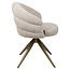 Richmond Interiors  Eetkamerstoel Zendaya cayenne bruin draaibaar fire retardant