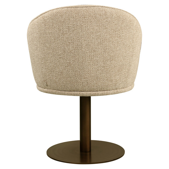 Richmond Interiors  Eetkamerstoel Beverly naturel fancy draaibaar