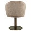 Richmond Interiors  Eetkamerstoel Beverly mocca linear draaibaar