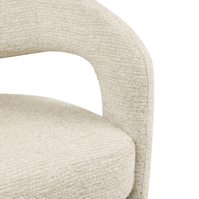 Richmond Interiors  Eetkamerstoel Soho naturel linear fire retardant