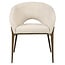 Richmond Interiors  Eetkamerstoel Kenzi naturel linear fire retardant