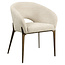 Richmond Interiors  Eetkamerstoel Kenzi naturel linear fire retardant