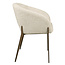 Richmond Interiors  Eetkamerstoel Kenzi naturel linear fire retardant