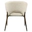 Richmond Interiors  Eetkamerstoel Kenzi naturel linear fire retardant