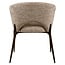 Richmond Interiors  Eetkamerstoel Kenzi mocca linear fire retardant