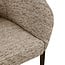 Richmond Interiors  Eetkamerstoel Kenzi mocca linear fire retardant
