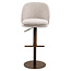 Richmond Interiors  Barstoel Vesper mocca fancy draaibaar