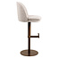 Richmond Interiors  Barstoel Vesper mocca fancy draaibaar