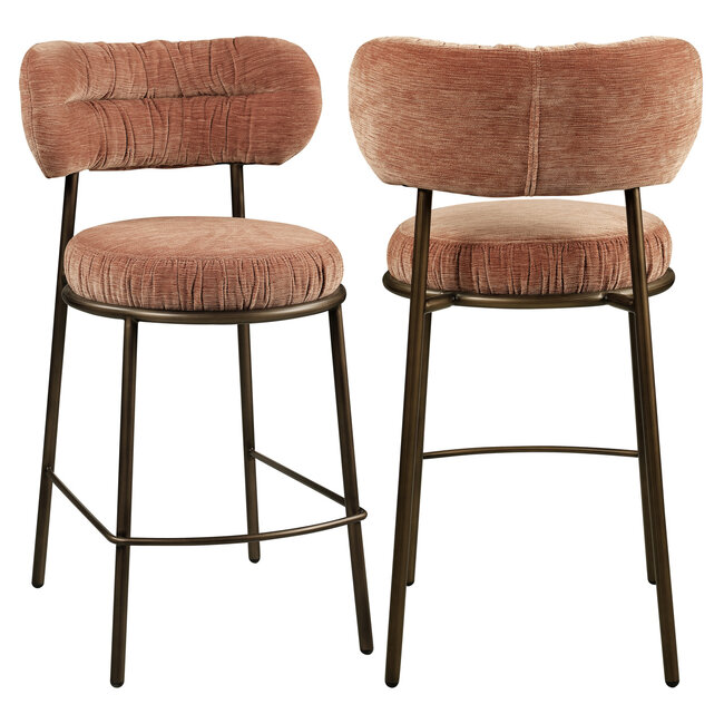 Richmond Interiors  Counterstoel Encanto Be straight mocca mousse