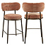 Richmond Interiors  Counterstoel Encanto Be straight mocca mousse