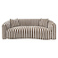 Richmond Interiors  Bank Luxandra stripes zand