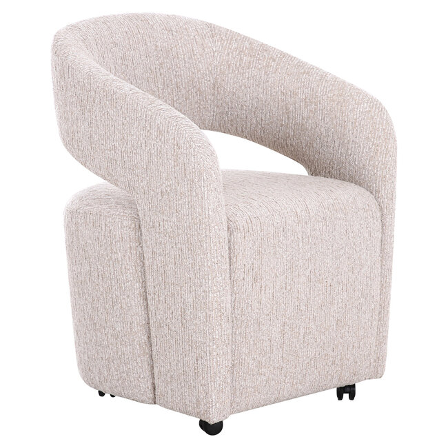 Richmond Interiors  Eetkamerstoel Vixen naturel linear