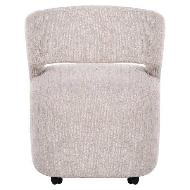 Richmond Interiors  Eetkamerstoel Vixen naturel linear