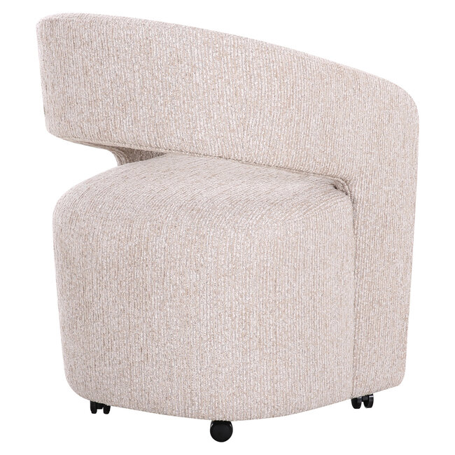 Richmond Interiors  Eetkamerstoel Vixen naturel linear