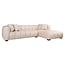 Richmond Interiors  Bank Novaro cream tweed lounge rechts fire retardant