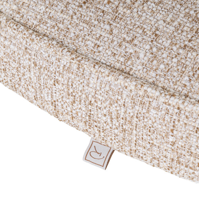 Richmond Interiors  Eetkamerstoel Mori cream tweed fire retardant