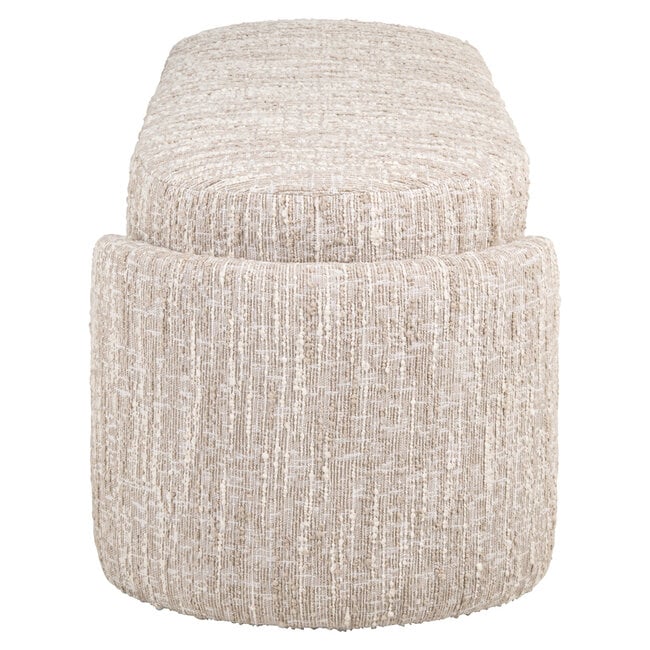Richmond Interiors  Bank Cupid beige angora met opbergruimte