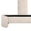 Richmond Interiors  Bank Cupid beige angora met opbergruimte