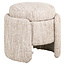 Richmond Interiors  Poef & Voetenbank Cupid beige angora met opbergruimte