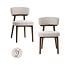 Richmond Interiors  Eetkamerstoel Basker naturel fancy - Set van 2