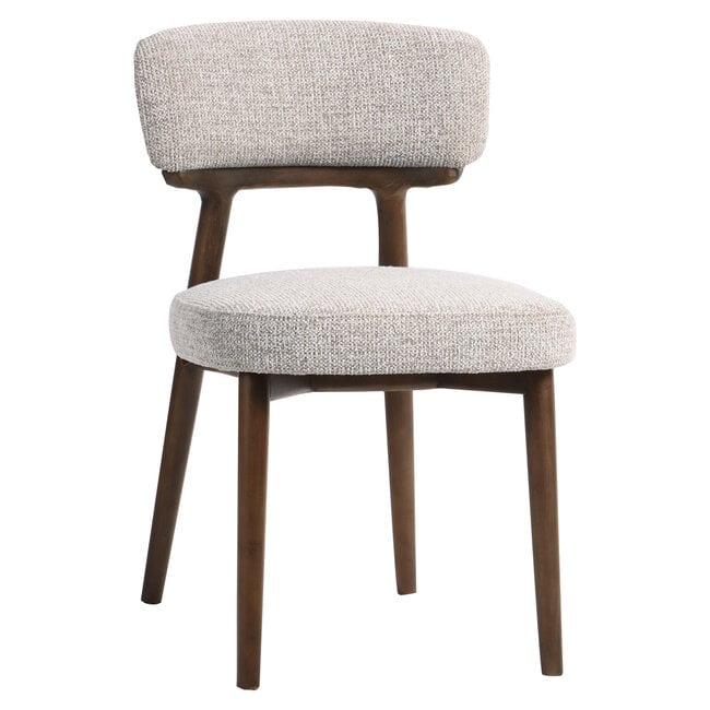 Richmond Interiors  Eetkamerstoel Basker naturel fancy - Set van 2