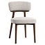 Richmond Interiors  Eetkamerstoel Basker naturel fancy - Set van 2