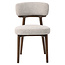 Richmond Interiors  Eetkamerstoel Basker naturel fancy - Set van 2
