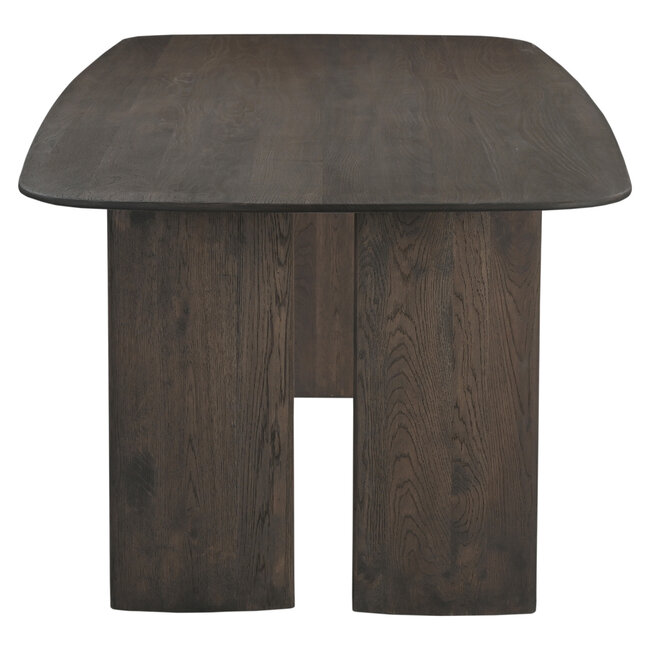 Richmond Interiors  Eettafel Castello Smoked charchoal 230