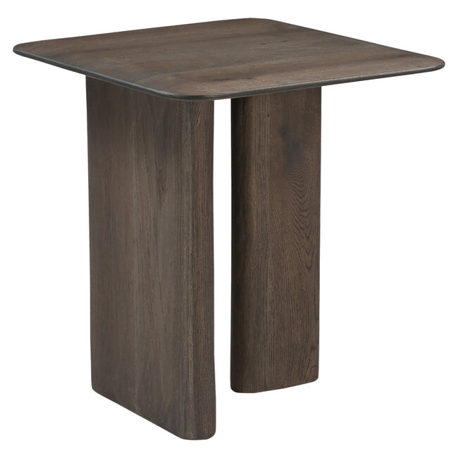 Richmond Interiors  Bijzettafel Castello Smoked charchoal eiken top